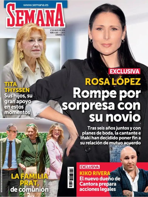 Rosa López y la ruptura más sorprendente del año - Semana