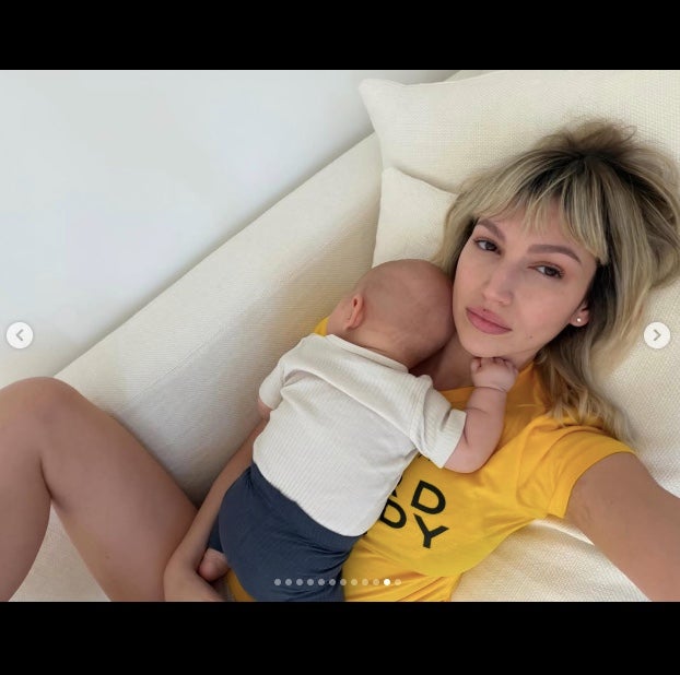 Úrsula Corberó torna a la feina tres mesos després de ser mare - Instagram