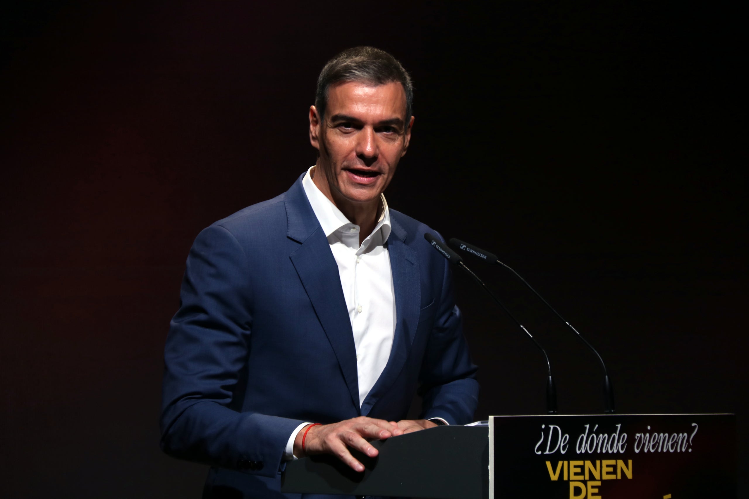 El president espanyol, Pedro S&aacute;nchez, en un acte sobre integraci&oacute; de migrants | Roger Pi de Cabanyes (ACN)