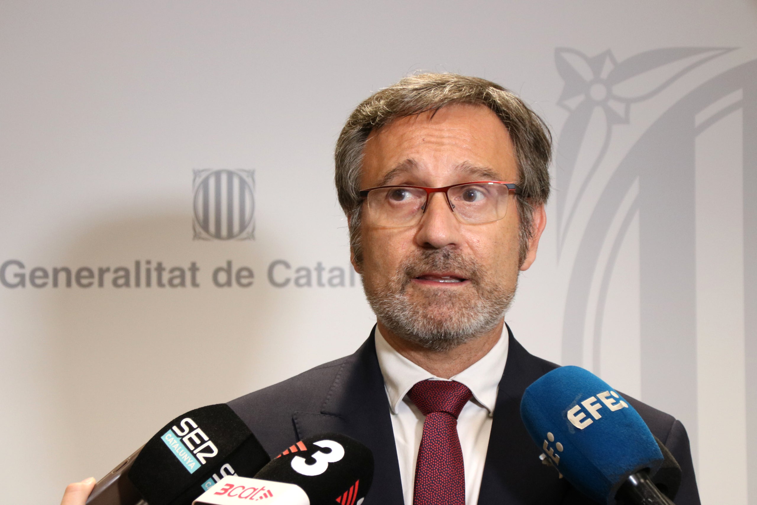 El consejero de Política Lingüística, Francesc Xavier Vila / ACN