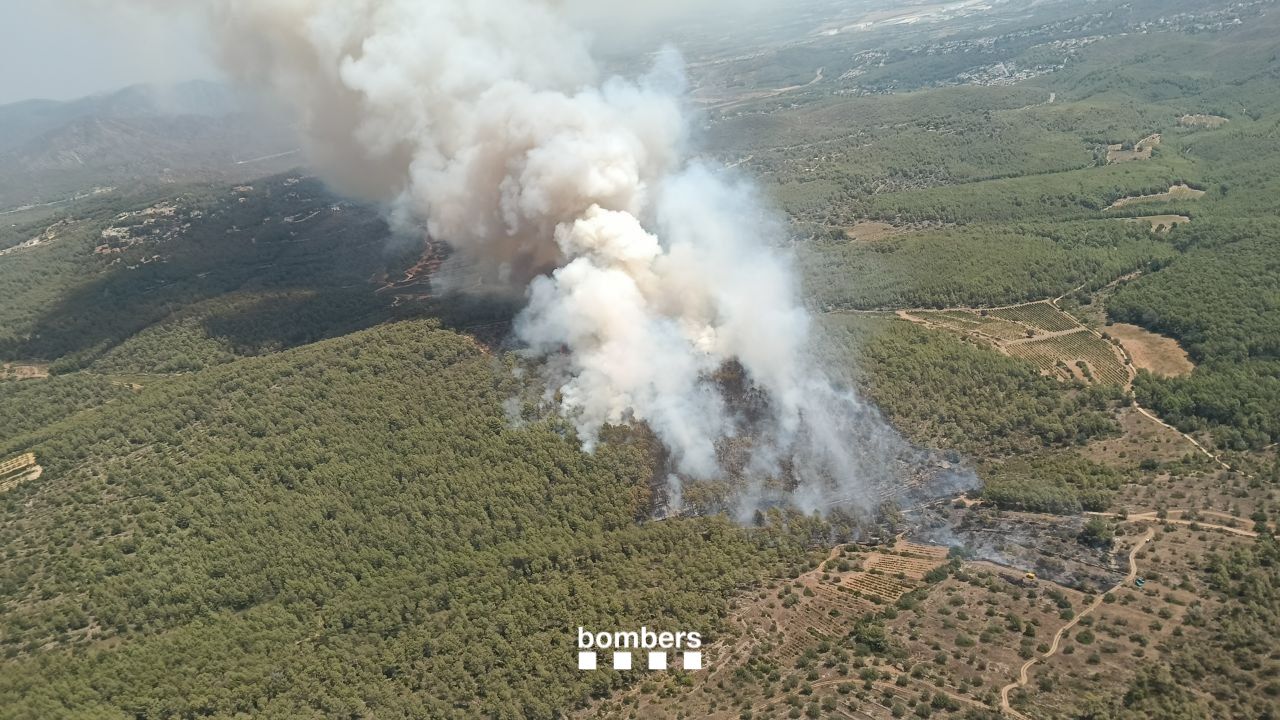 Incendi a Masllorenç / ACN