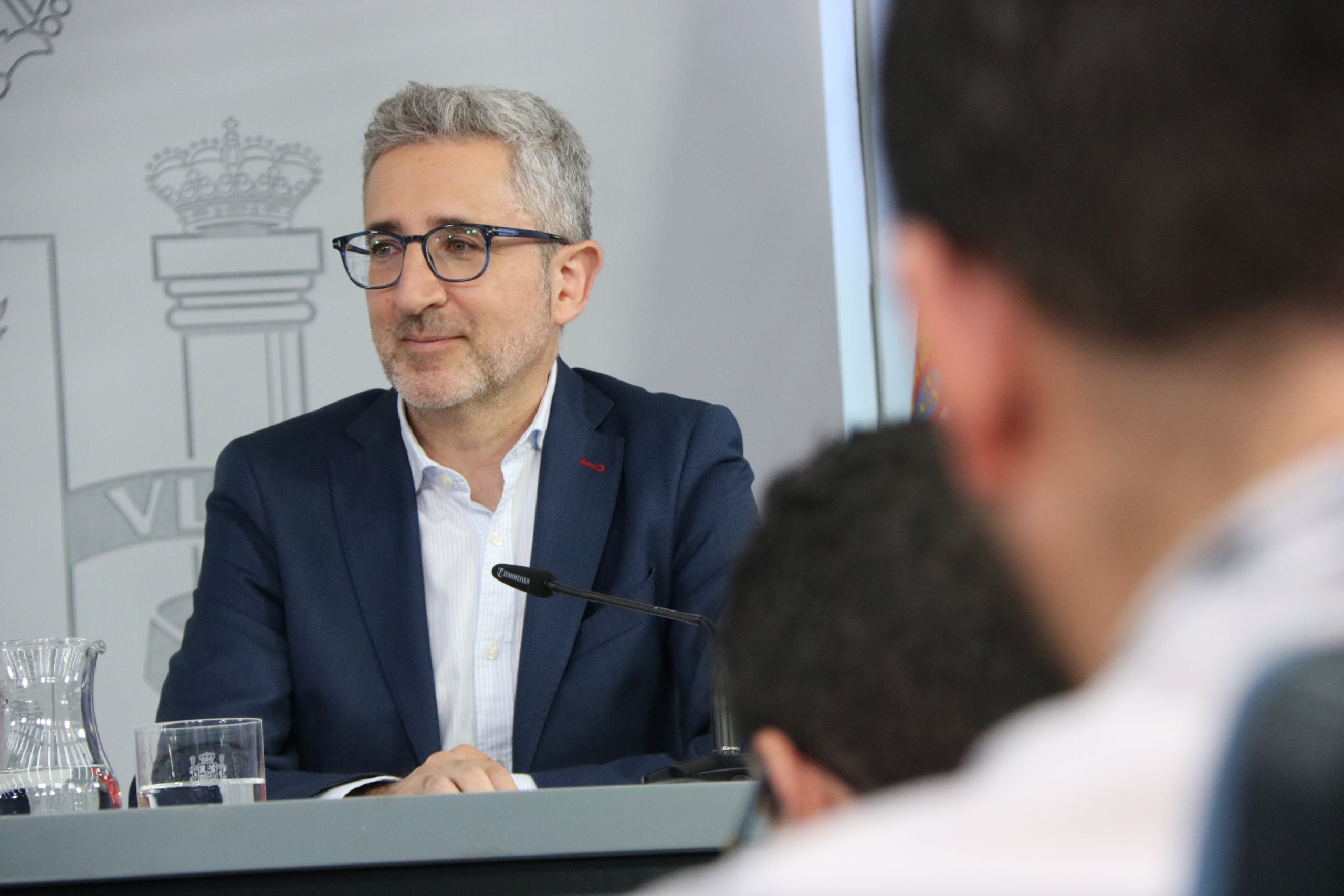 El ministre d'Hisenda, Arcadi Espa&ntilde;a, a la Moncloa / ACN