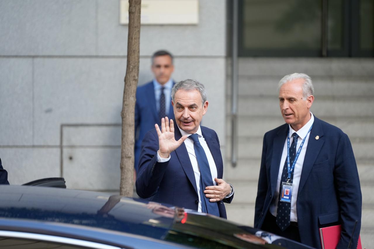 Zapatero, en arriba a l'Audiència Nacional/Javier Barbacho/ACN