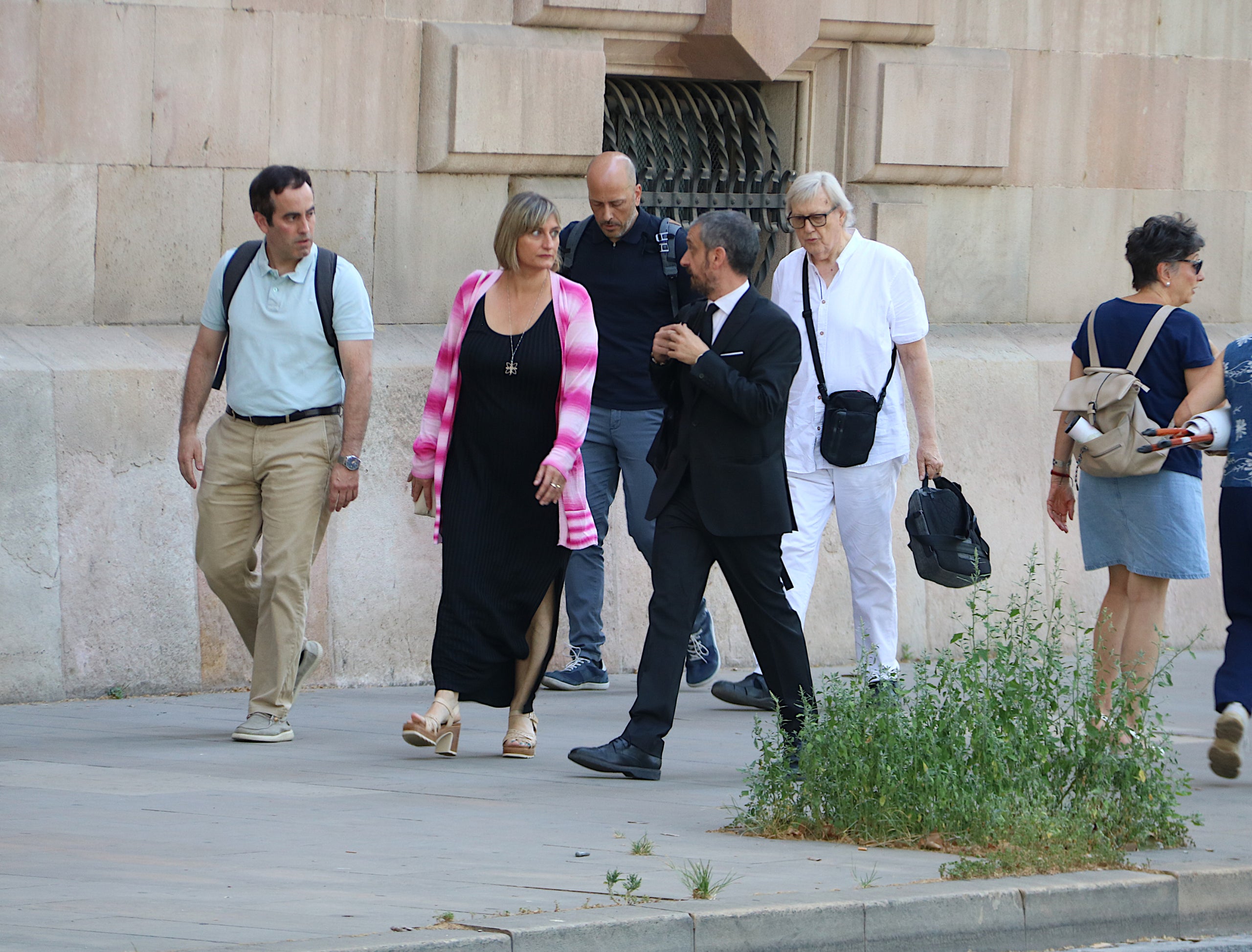 Vergès i Ramentol, en arribar al judici/ACN