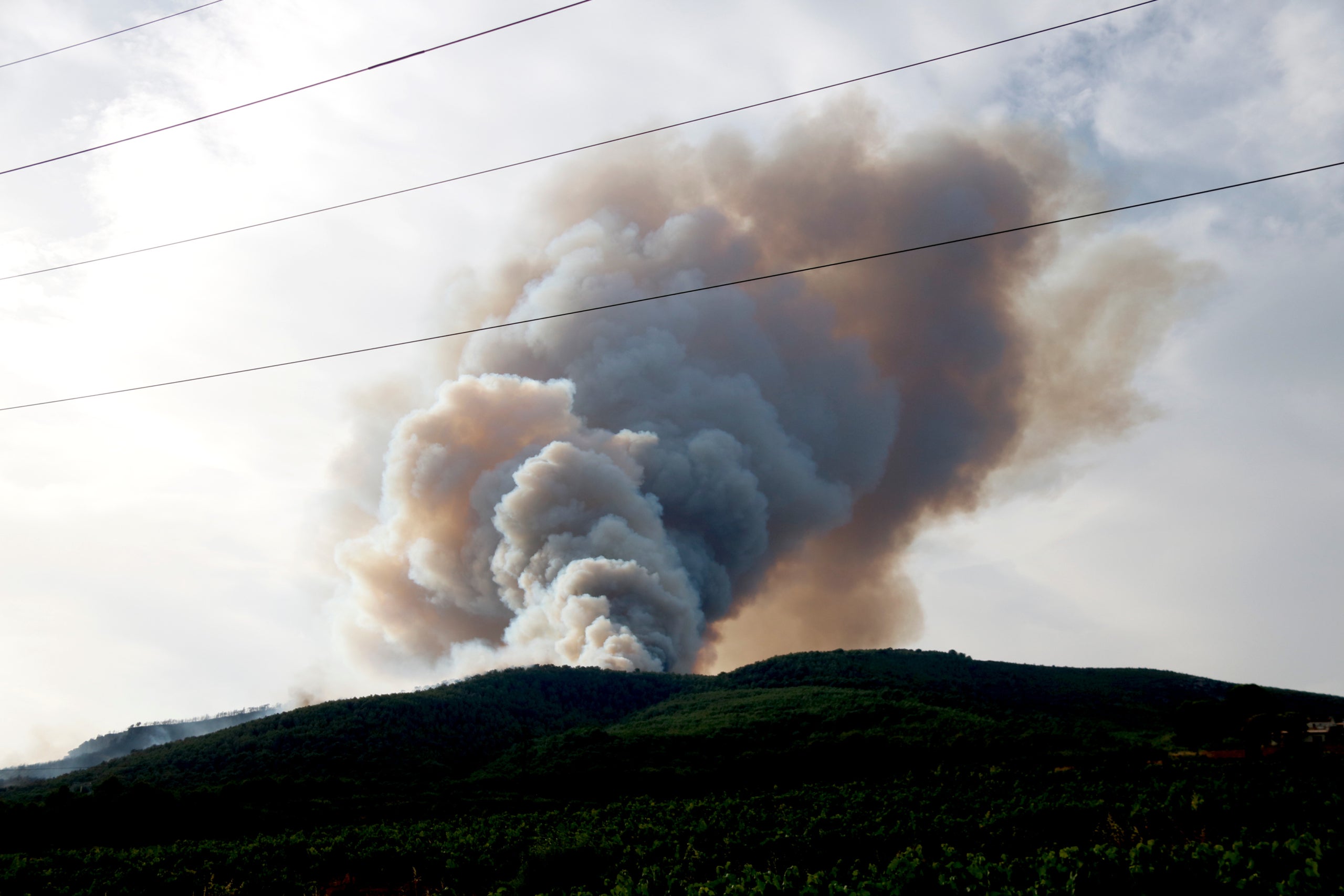 Incendi actiu a Aiguamúrcia / ACN