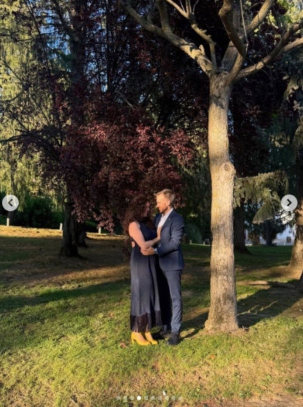 Arnau París i Rais Esteve s'han escapat a un matrimoni - Instagram