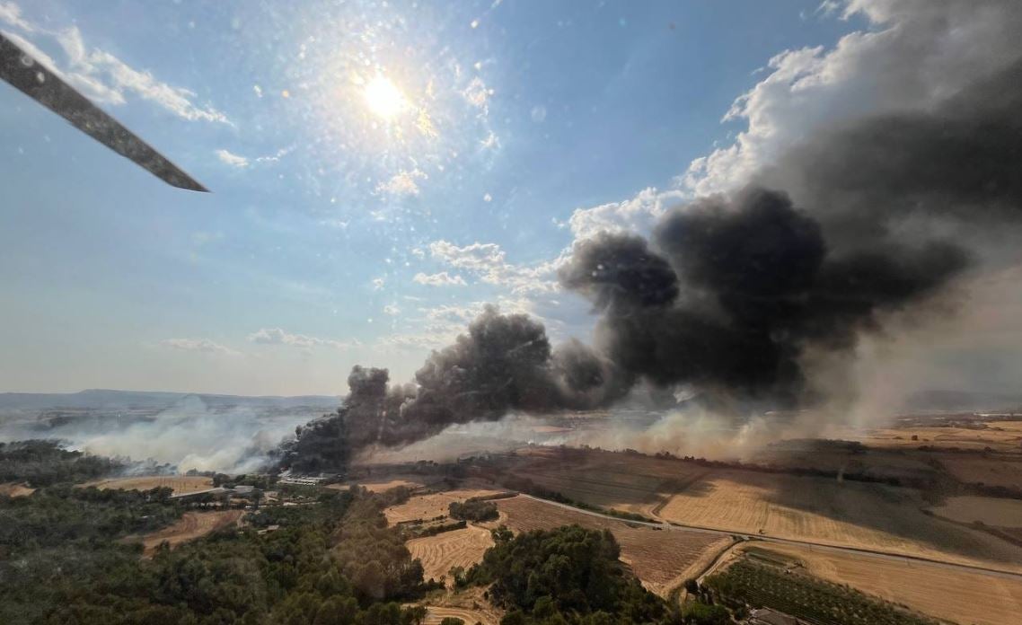El foc de Navarcles / Bombers de la Generalitat