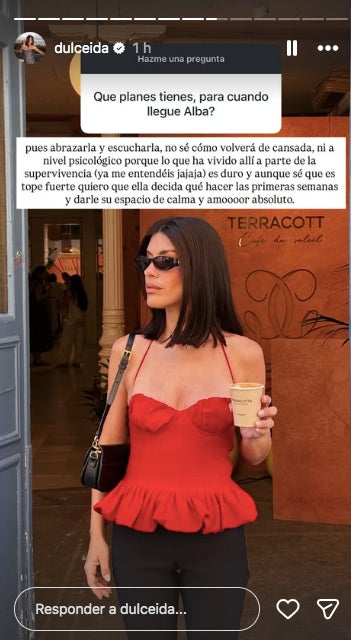 Com espera que sigui la retrobada amb l'Alba Paul - Instagram