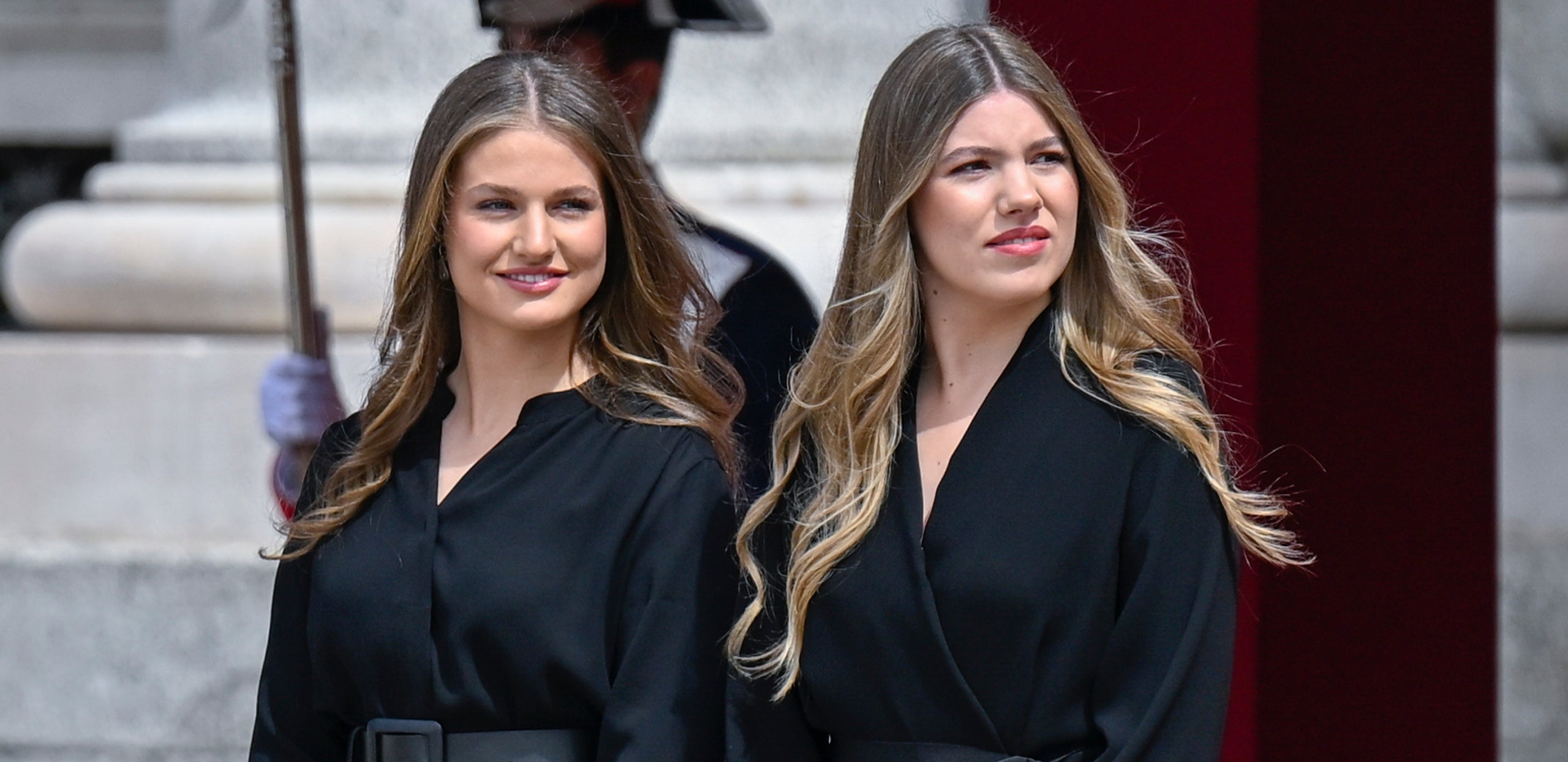 Crítiques a Elionor i Sofia pels vestits en la visita del Papa - Europa Press