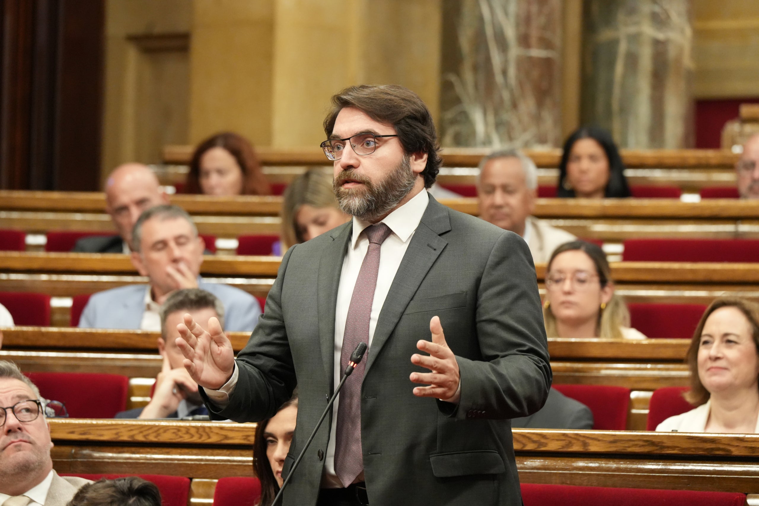 El president del PSC al Parlament, Ferran Pedret | Sara Soteras (ACN)