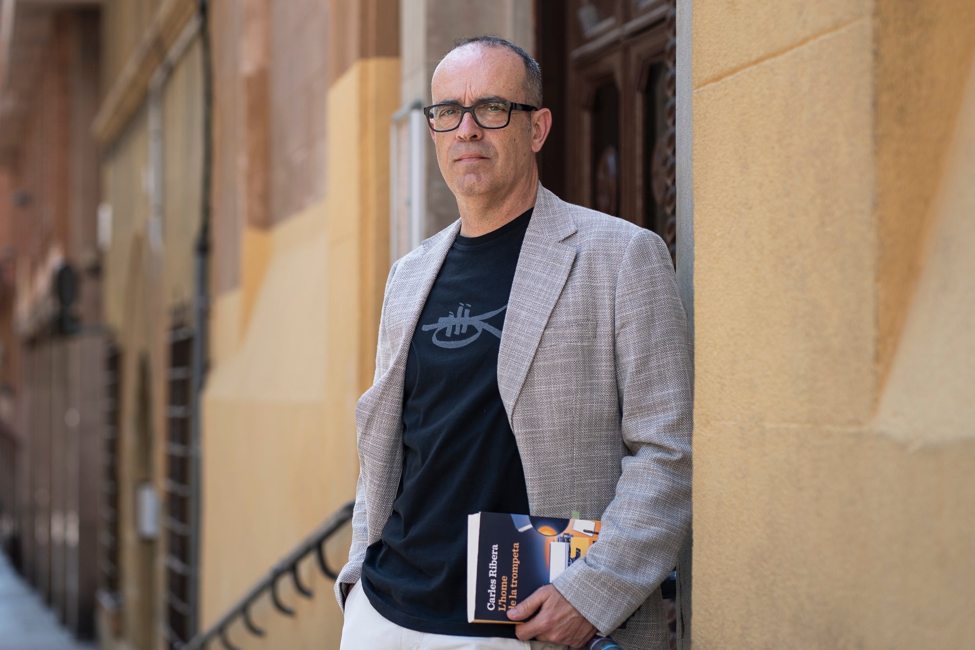 Carles Ribera, autor de la novel·la 'L'home de la trompeta' Barcelona 01.06.2026 | Mireia Comas