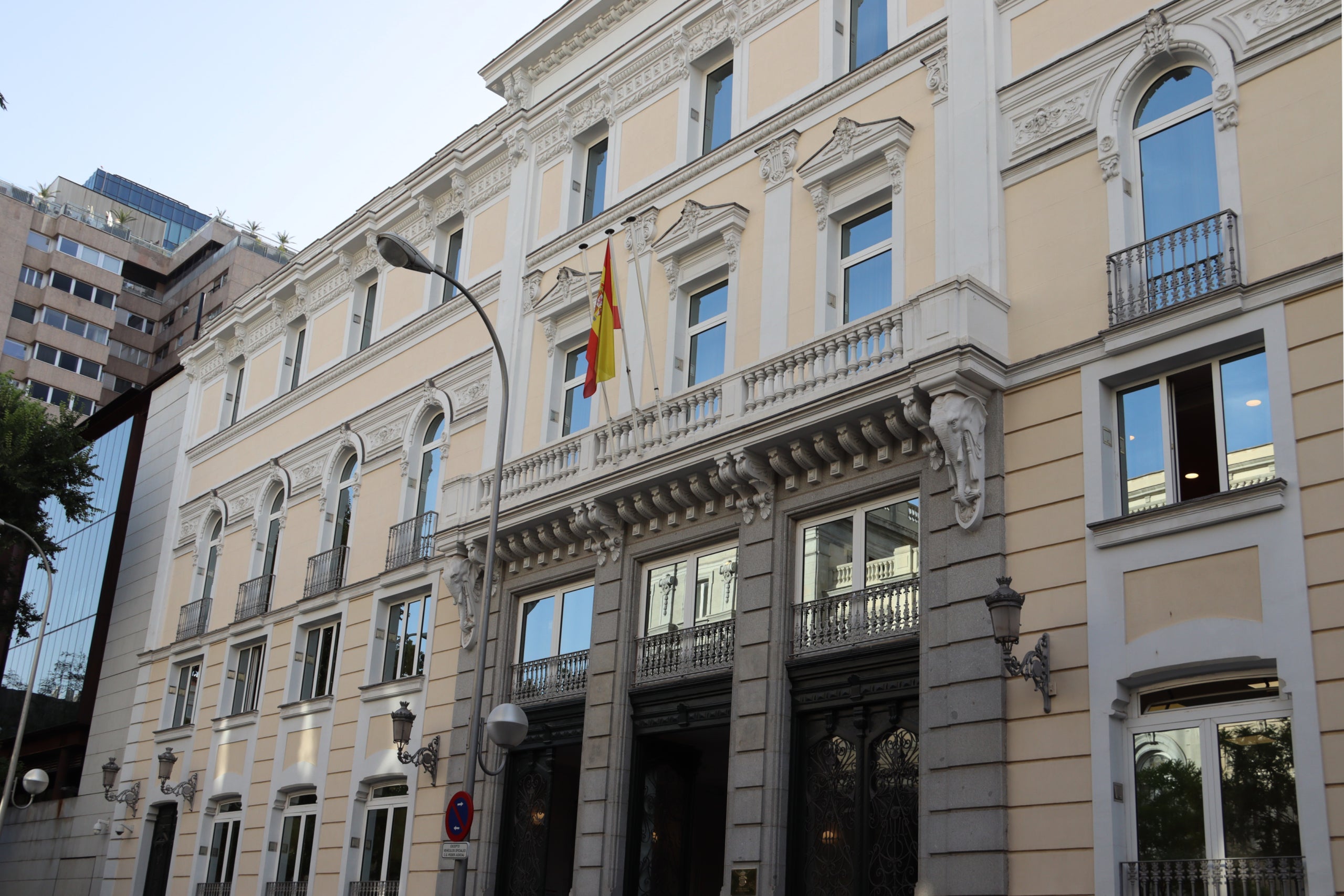 Façana principal del CGPJ | ACN