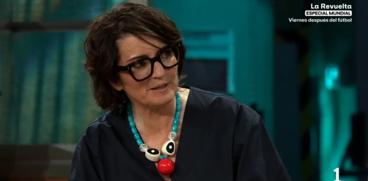 Els titulars de Silvia Abril a La Revuelta - TVE