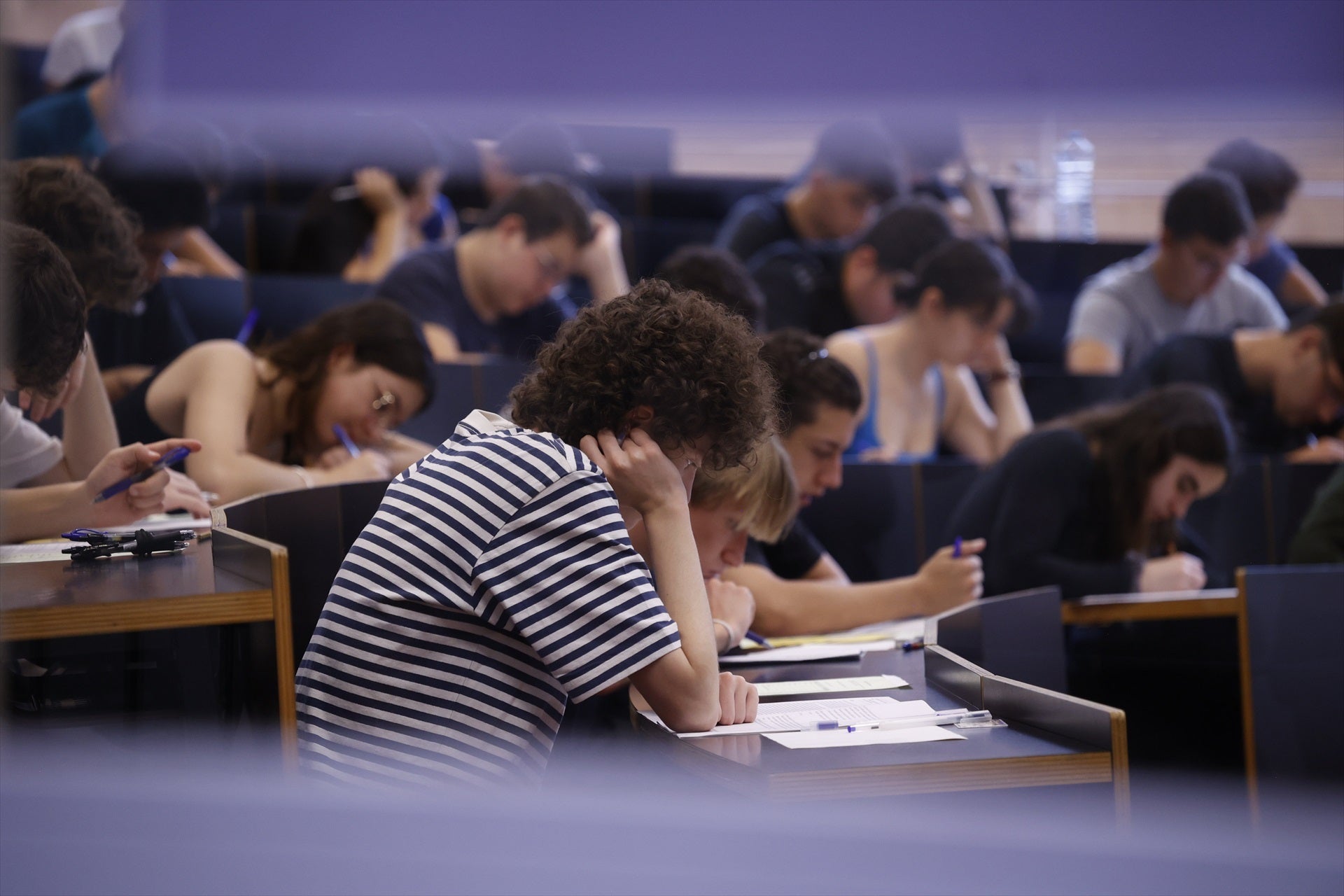 Estudiants fent una prova de la selectivitat | Kike Rincón / Europa Press