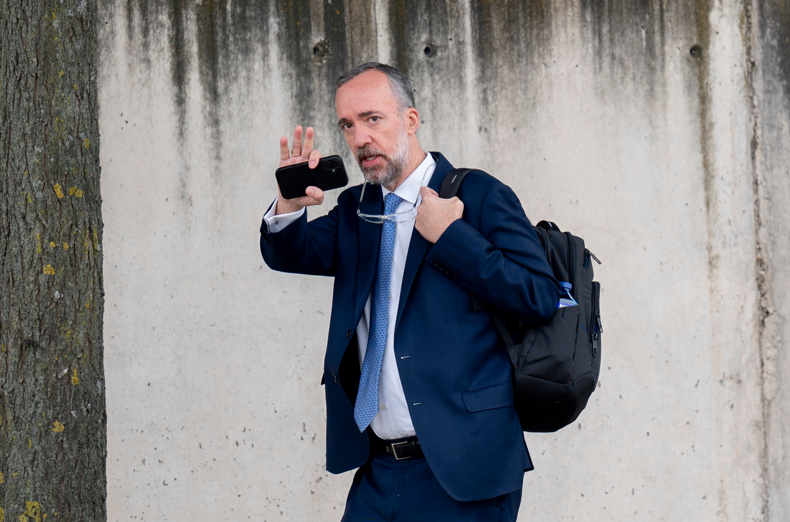 L'exsecretari d'Estat de Seguretat, Francisco Martínez, arribant a l'AUdiència Nacional/ Alberto Ortega / Europa Press