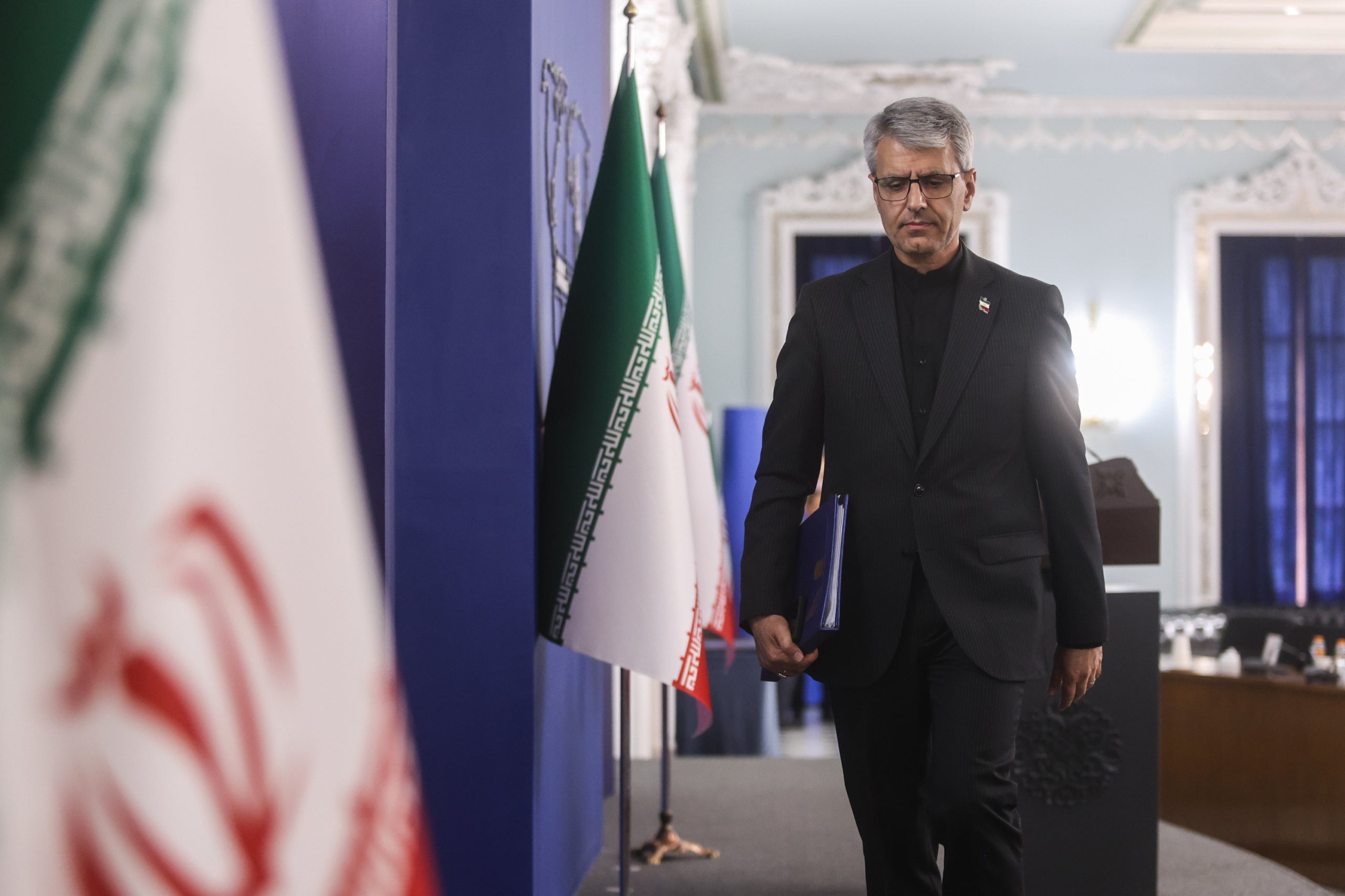 Esmaeil Baghaei, portavoz del Ministerio de Asuntos Exteriores de Irán. Foad Ashtari / Zuma Press / Europa Press