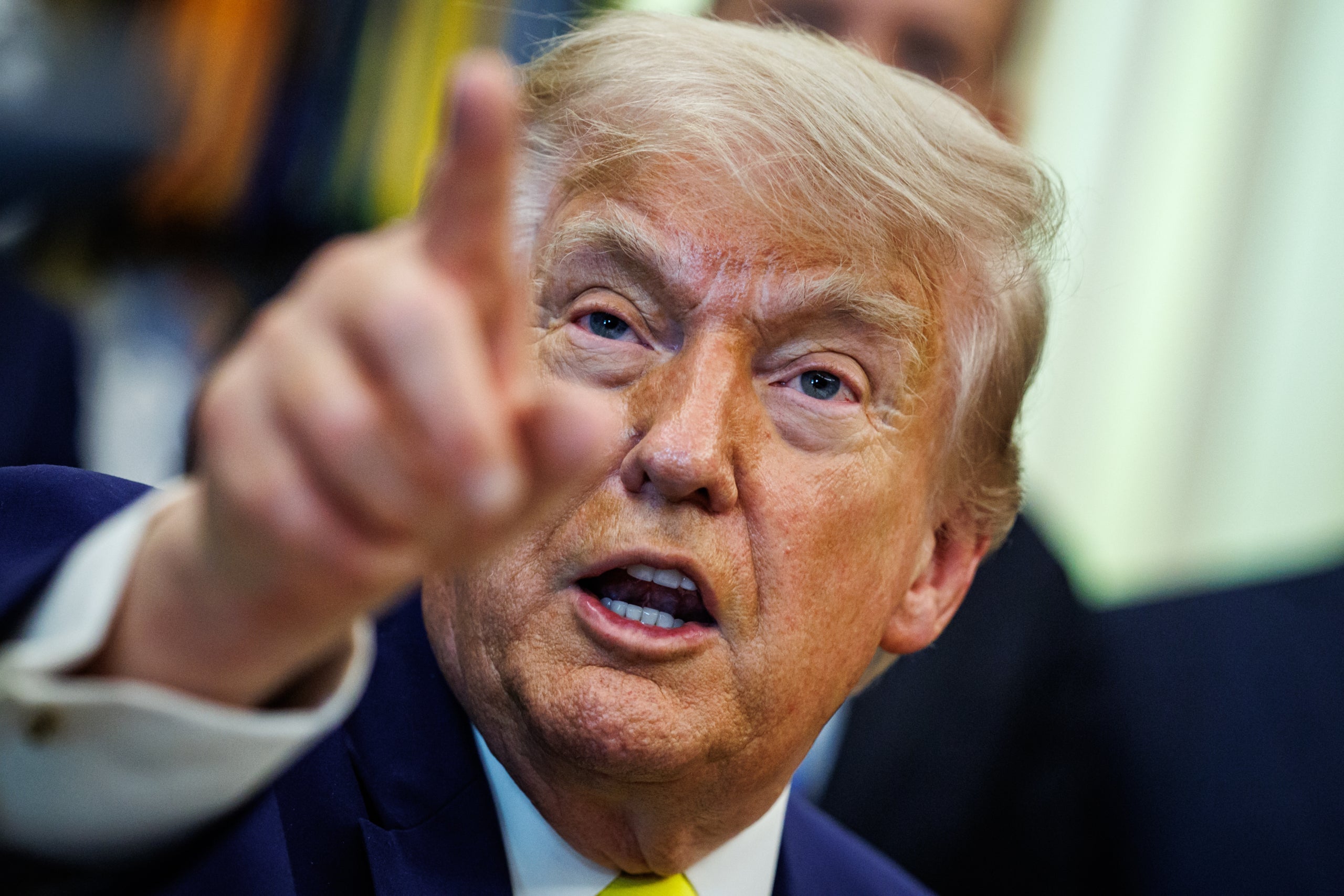 El President dels Estats Units, Donald Trump. Europa Press / Contacto / Samuel Corum - Pool via CNP