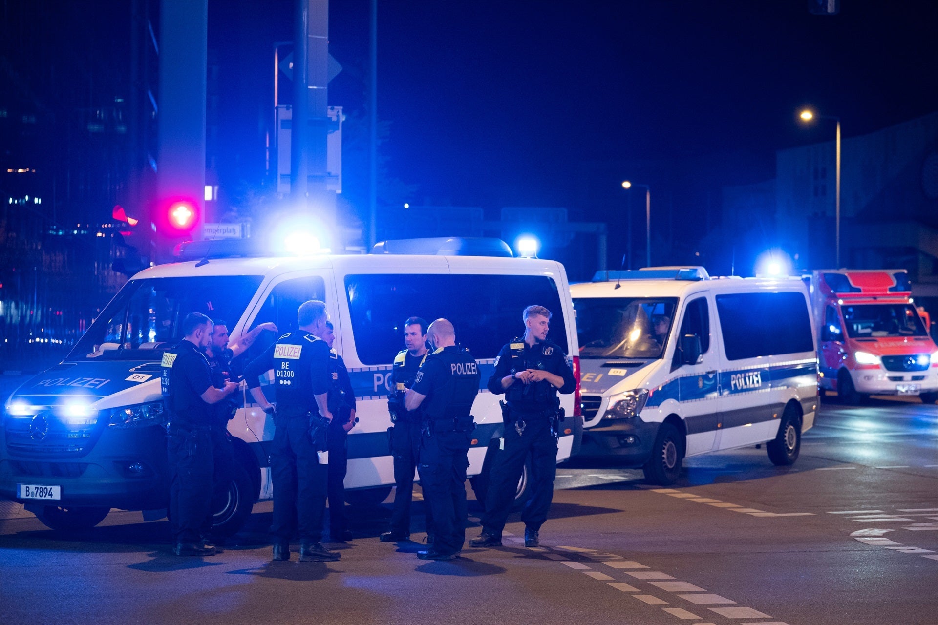 La polica de Berlín després de l'atropellament durant l'Orgull | Zhang Haofu / Xinhua News / Europa Press /