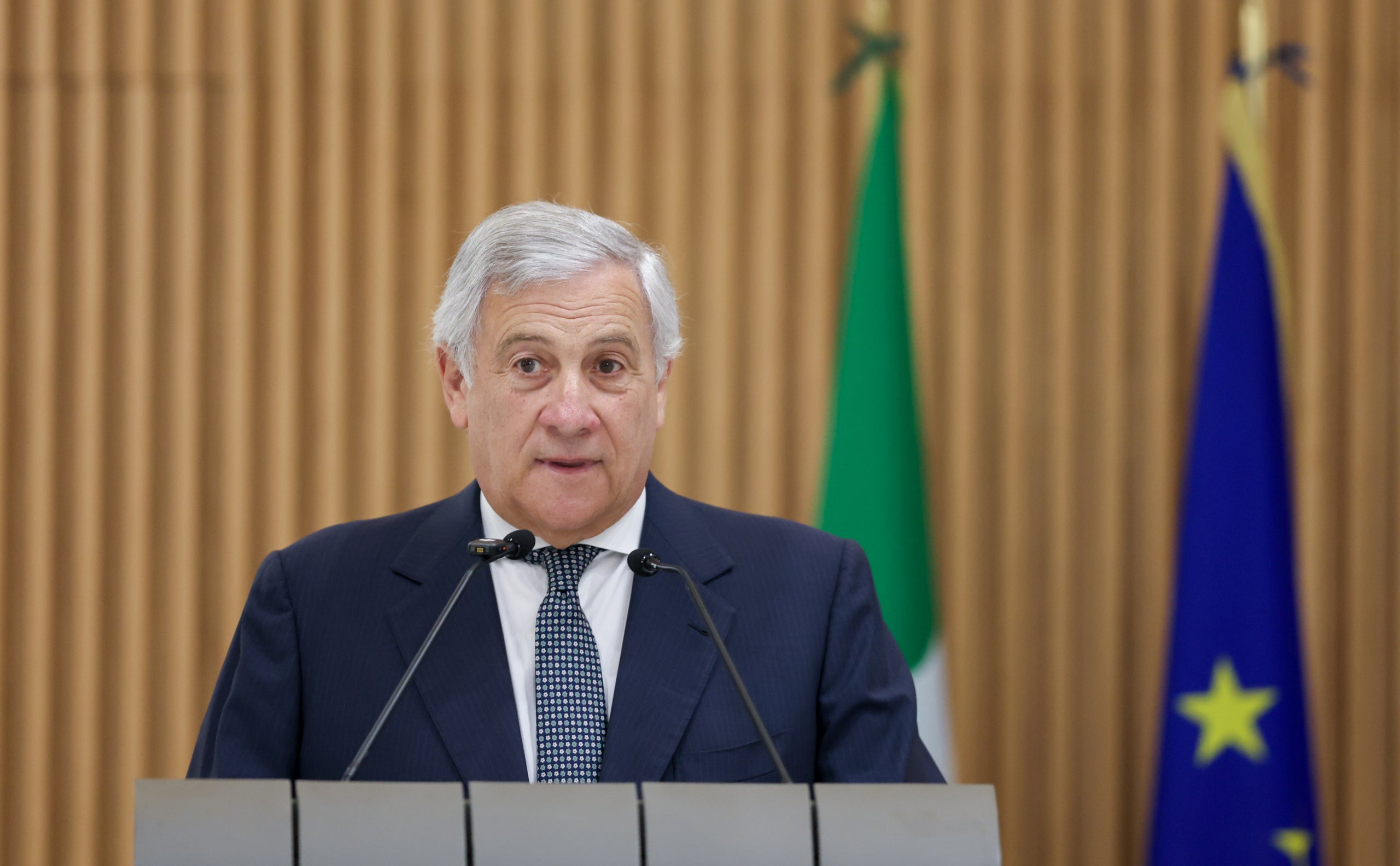 El ministre d'Exteriors italià, Antonio Tajani / EP