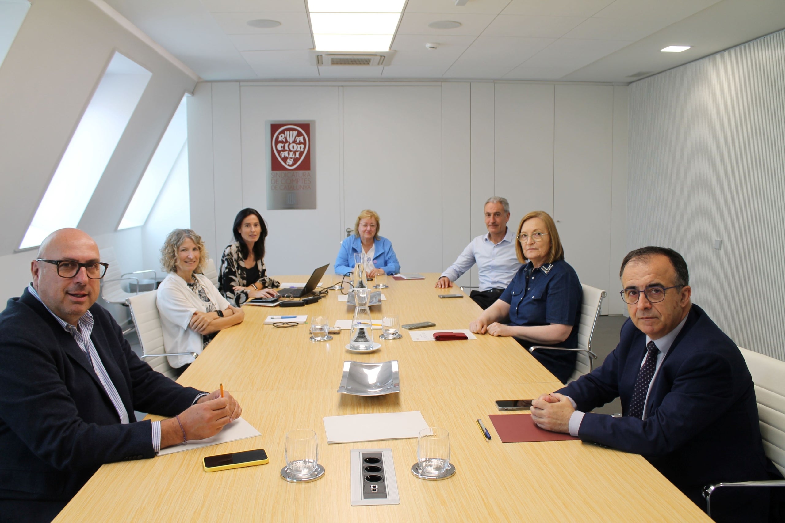 Plenari de la Sindicatura on s'ha aprovat el relle de Miquel Salazar per Llum Rodríguez/SdC