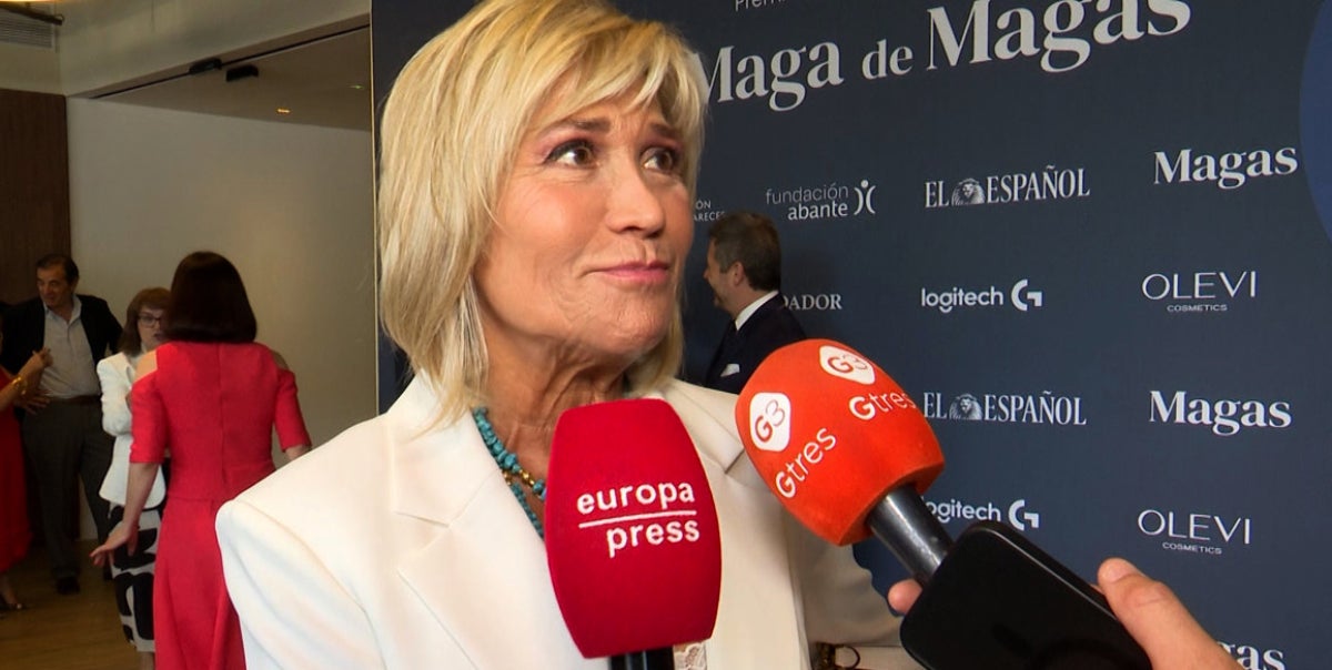 Julia Otero comenta com es troba cinc anys després del càncer - Europa Press