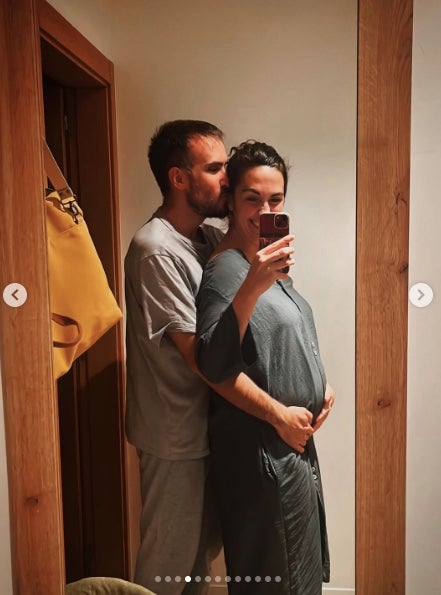 La parella ha publicat fotos de l'embaràs - Instagram
