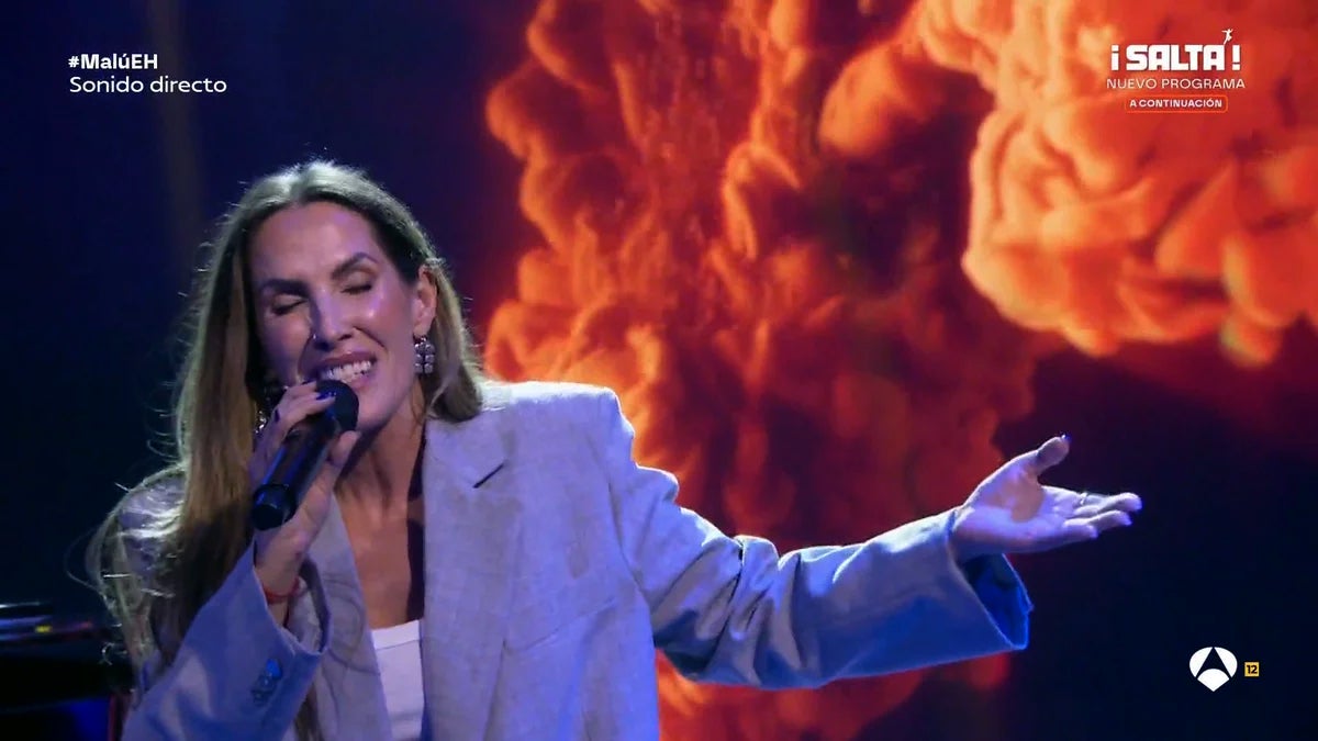 Malú ha cantat en directe en la visita a El Hormiguero - Antena 3