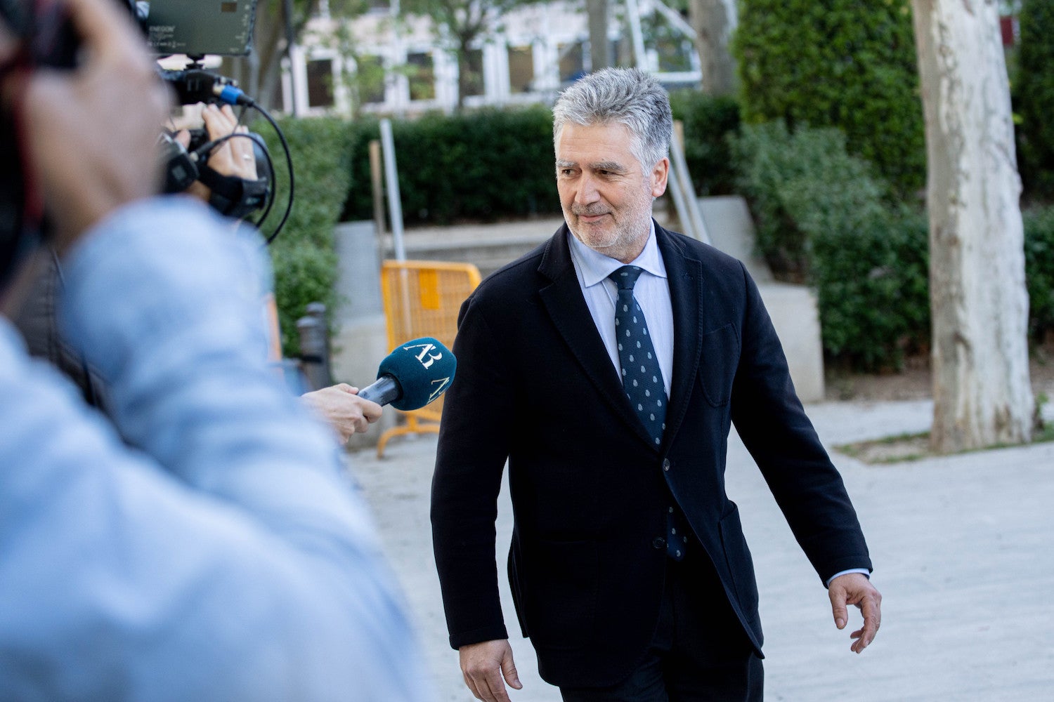 Ignacio Cosidó, en entrar a l'Audiència Nacional per testificar/Gabriel Luengas / Europa Press