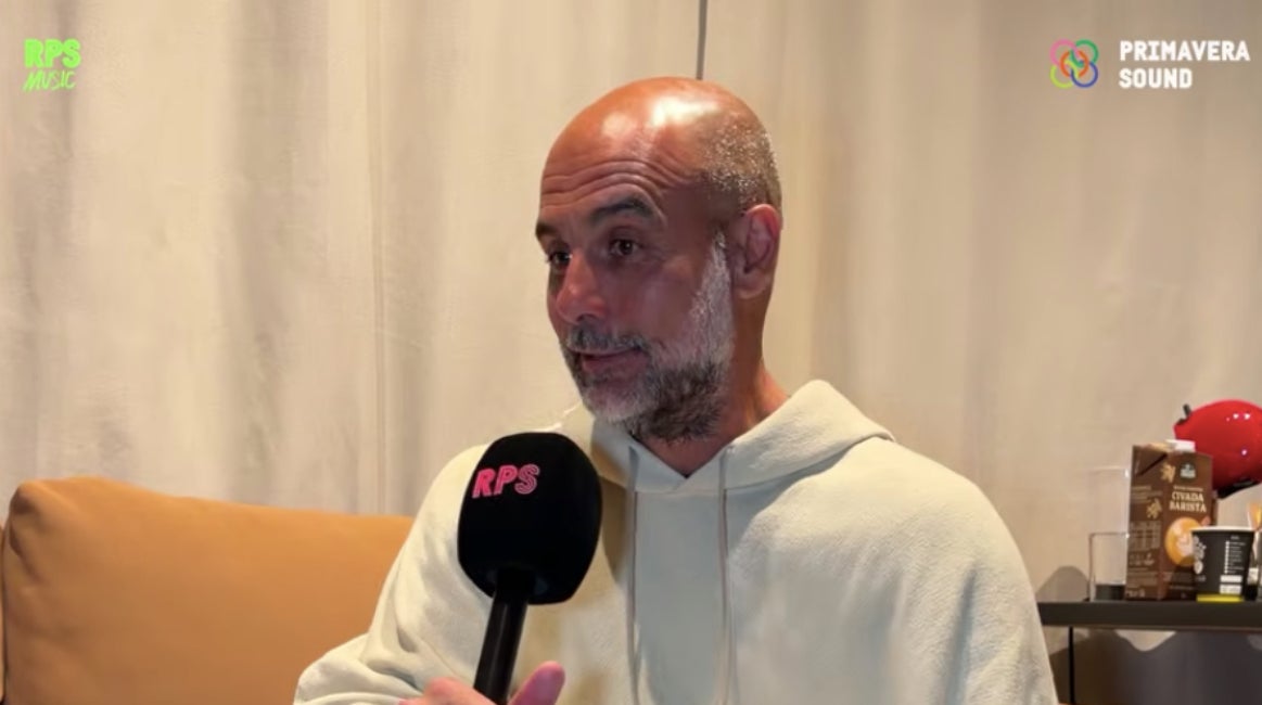 Què ha explicat Pep Guardiola en la seva visita al Primavera Sound - Youtube