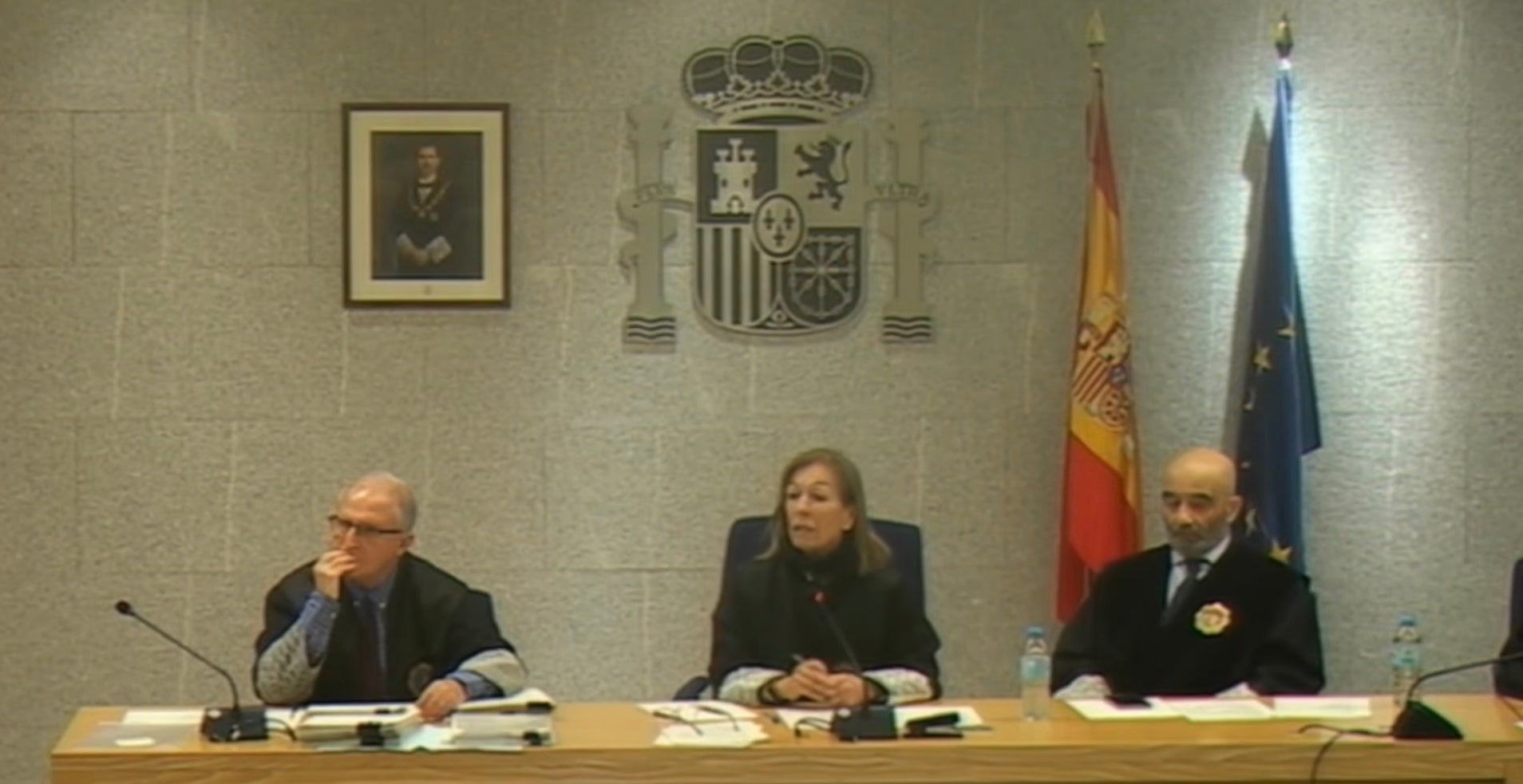 La magistrada Palacios, en el judici de la Kitchen