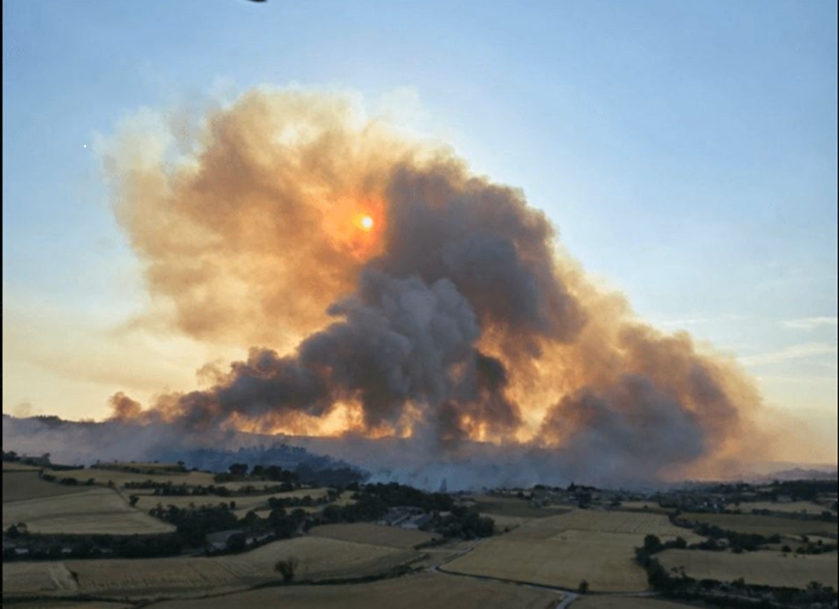 Incendi a Talavera / @bomberscat