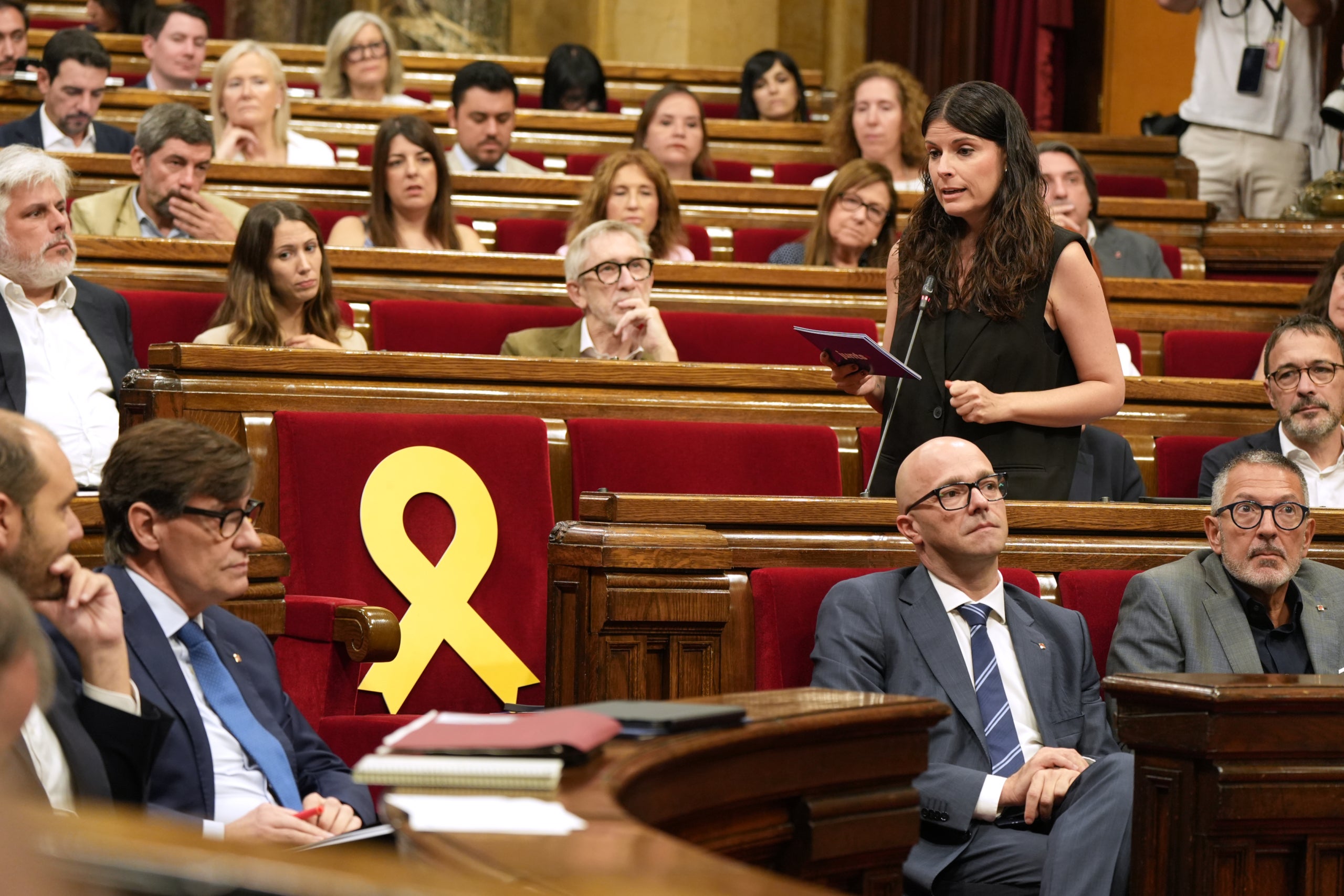 Mònica Sales, en un moment de la seva intervenció/Sara Soteras/ACN