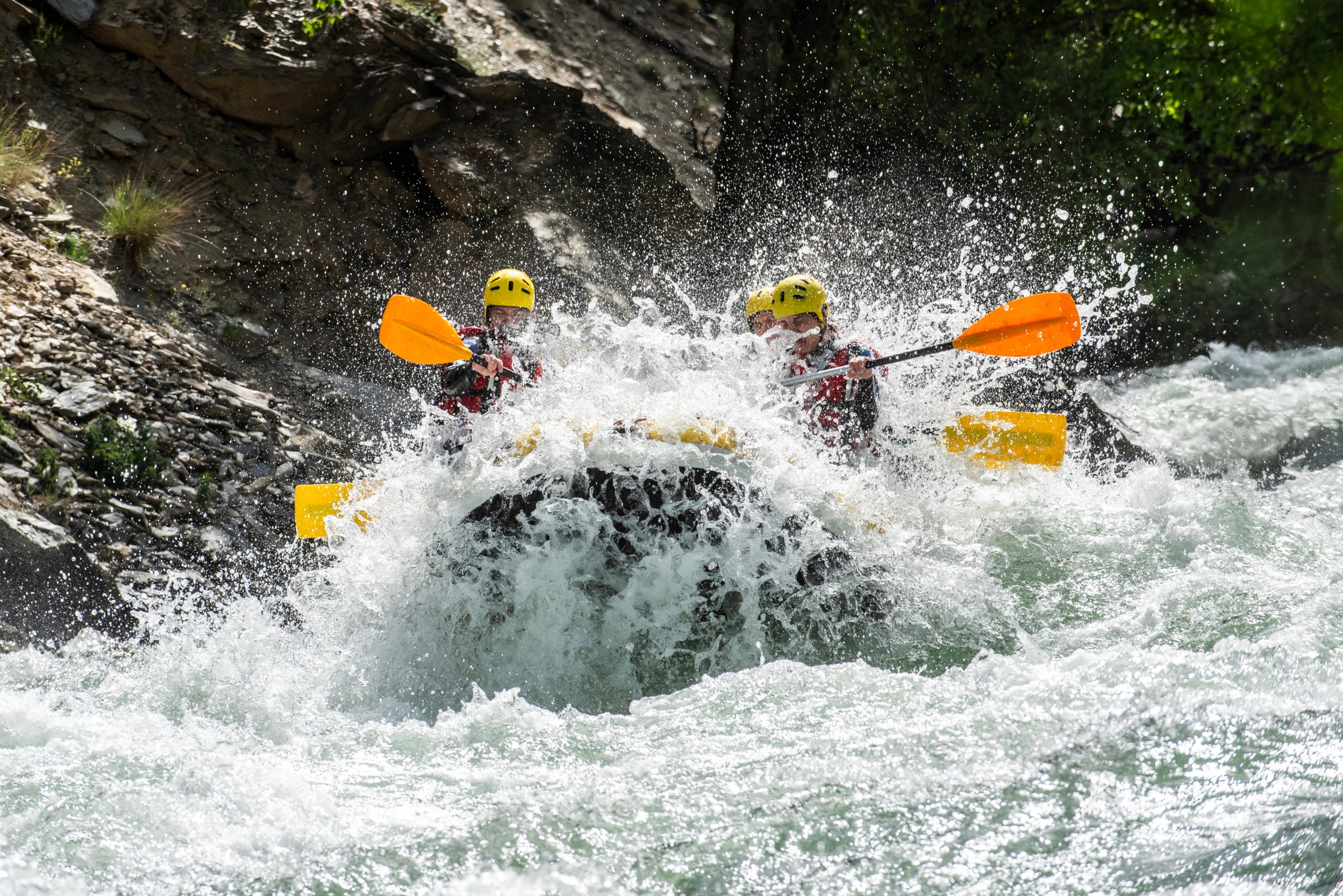Ràfting al riu Noguera Pallaresa (Pallars Sobirà) / Foto: Toni Grases / Photoset / Patronat de Turisme de la Diputació de Lleida