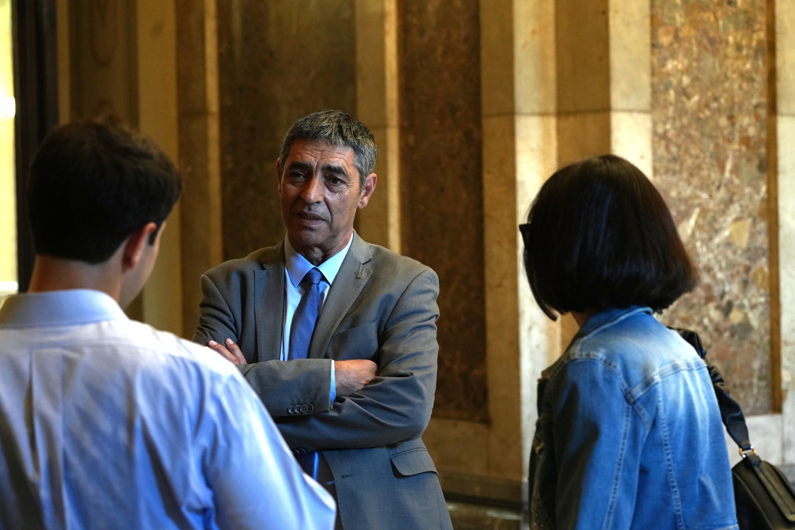 Trapero, antes de entrar en la comisión del Parlamento/Norma Vidal/ACN