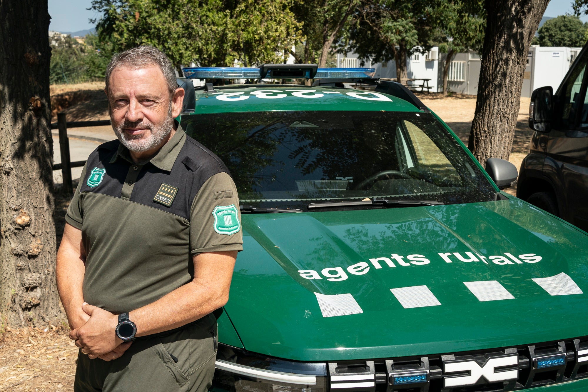 Josep Antoni Mur, inspector en cap dels Agents Rurals. 23.07.2026 | Mireia Comas
