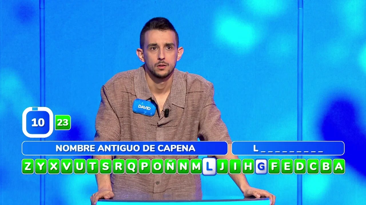 El grafisme de l'última prova ha canviat totalment - Antena 3