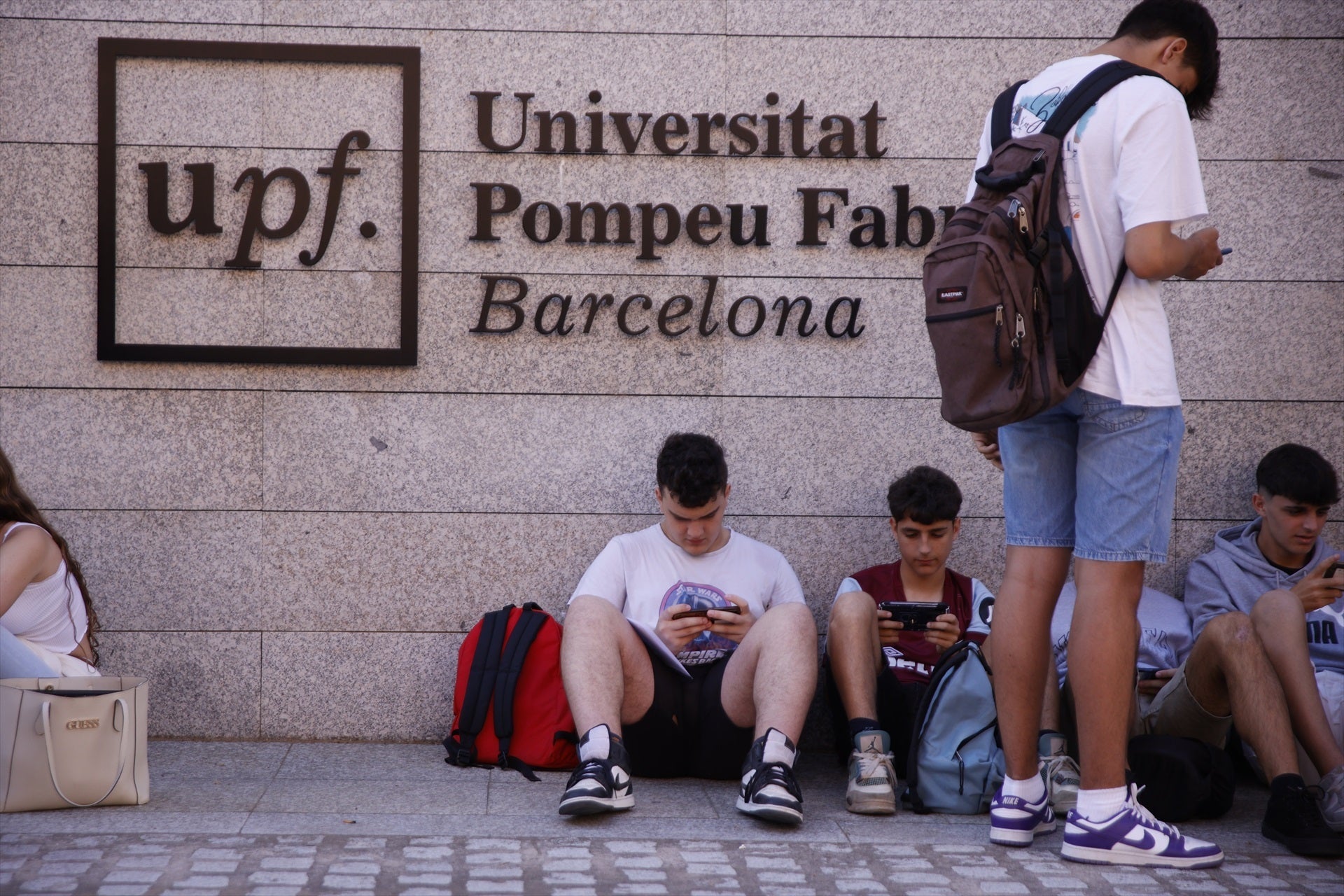 Estudiantes en la Universidad Pompeu Fabra (UPF) de Barcelona | Kike Rincón / Europa Press