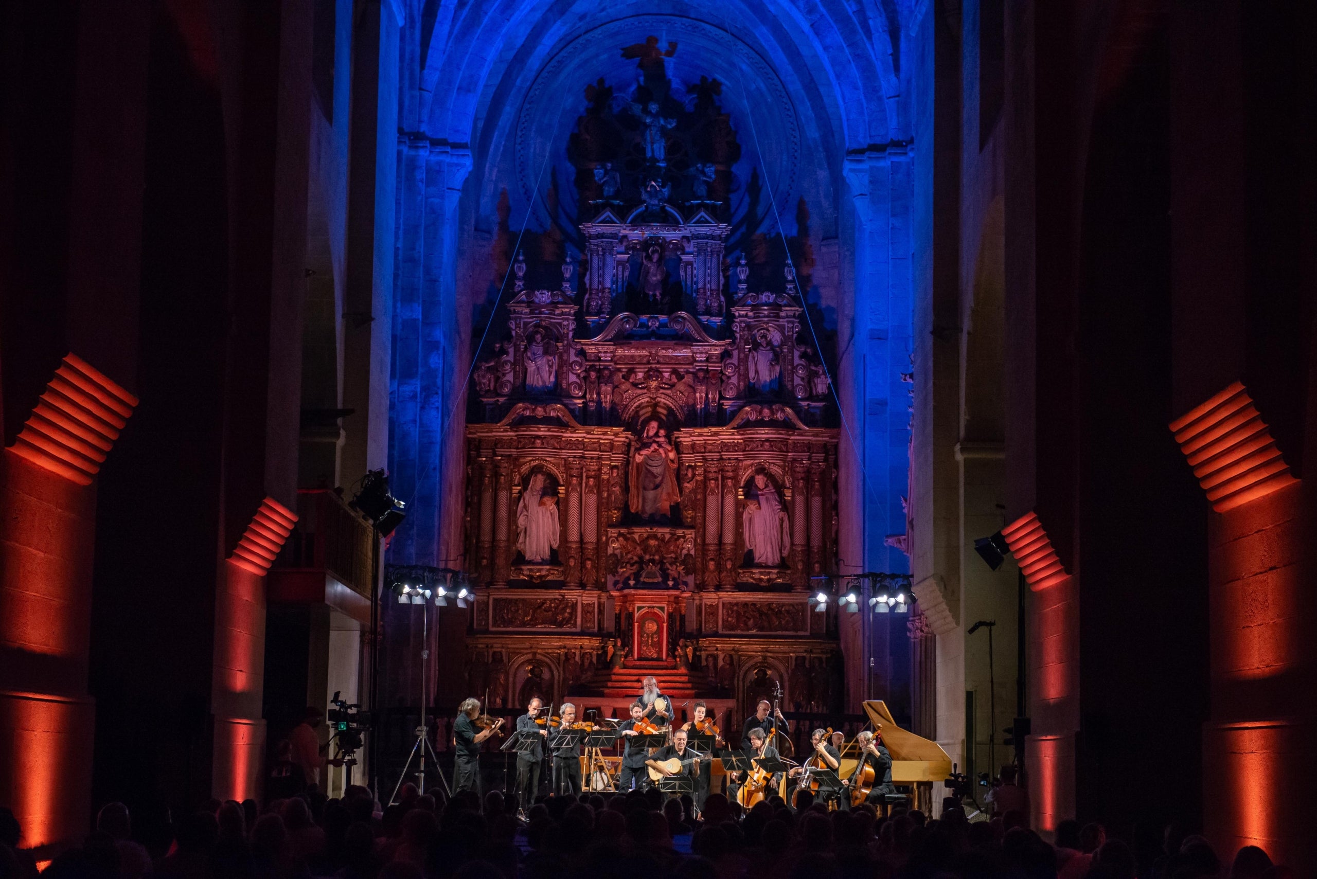 Al Monestir de Santes Creus, a l’Alt Camp, se celebra el Festival Jordi Savall / Foto: Agència Catalana del Patrimoni Cultural.