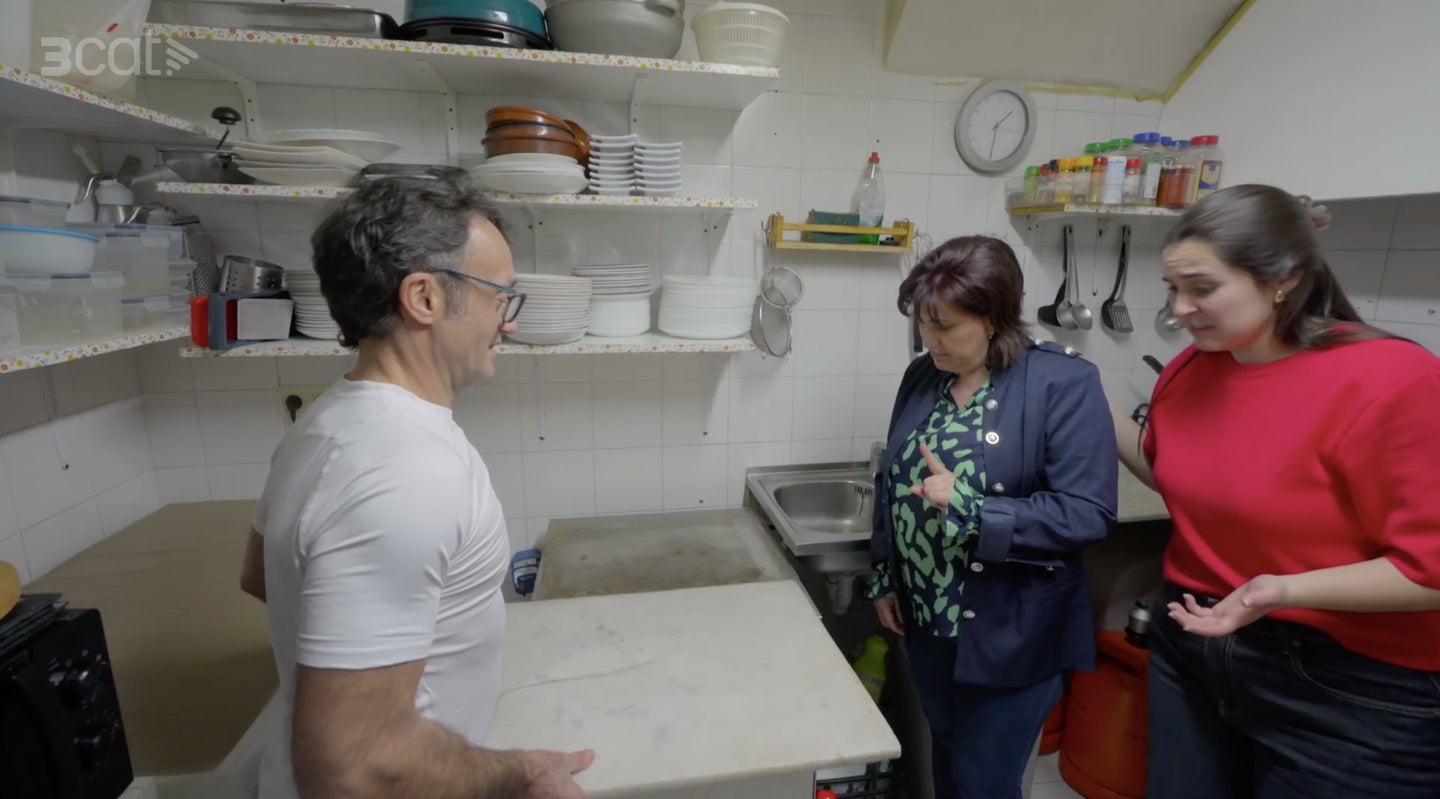 La cuina estava realment molt bruta - TV3