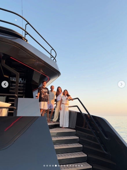 La família de Luis Enrique gaudeix a Formentera - Instagram