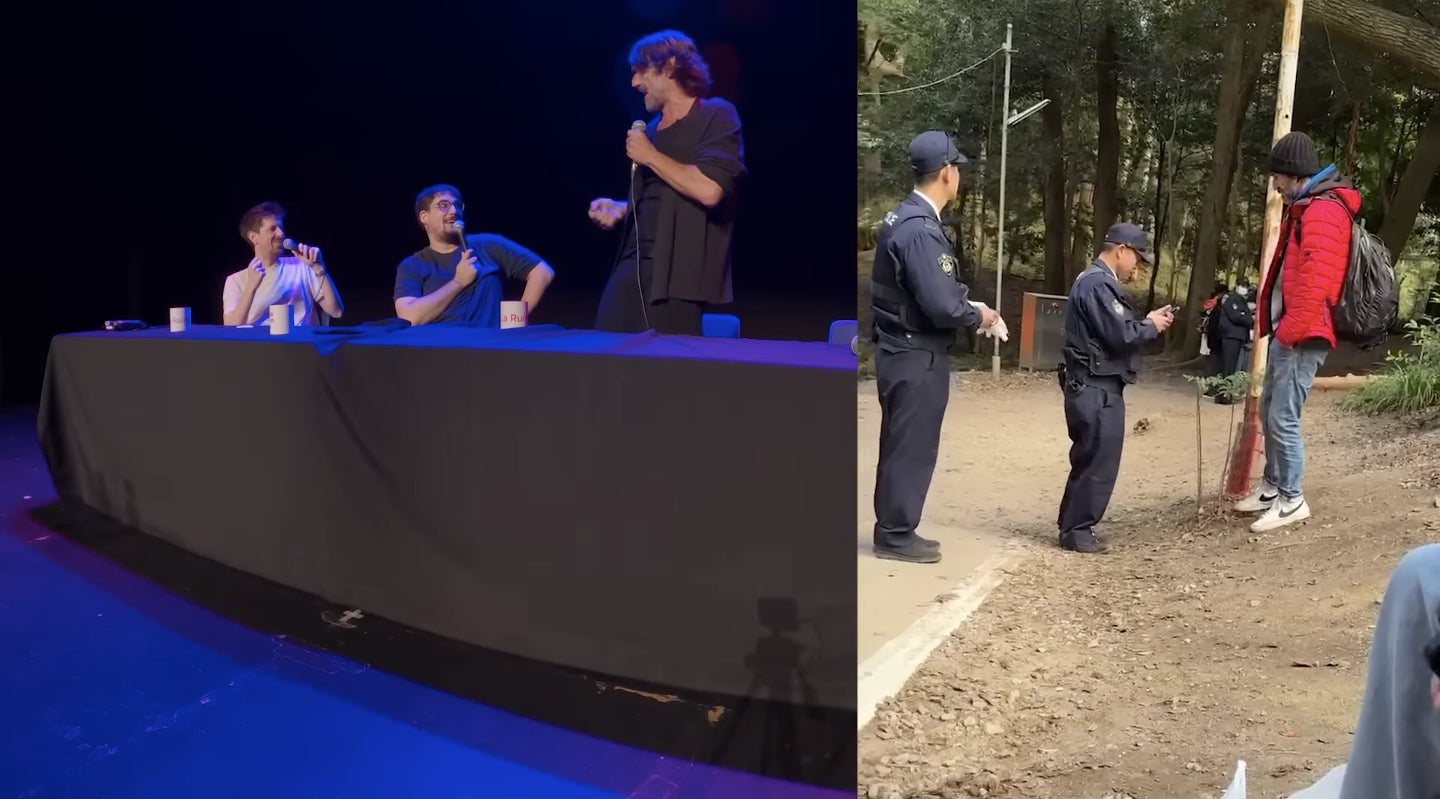 Les imatges de Santi Millán sent esbroncat per la policia japonesa han fet furor - Youtube