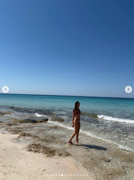 Les platges d'aigües cristal·lines han convençut la família - Instagram