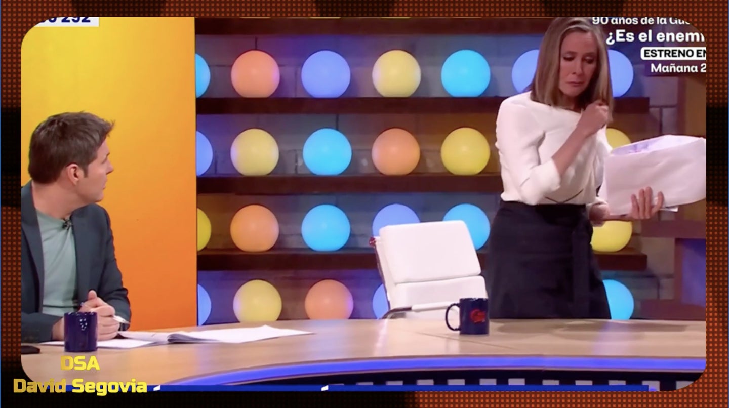 L'escena s'ha viralitzat a les xarxes socials - TVE