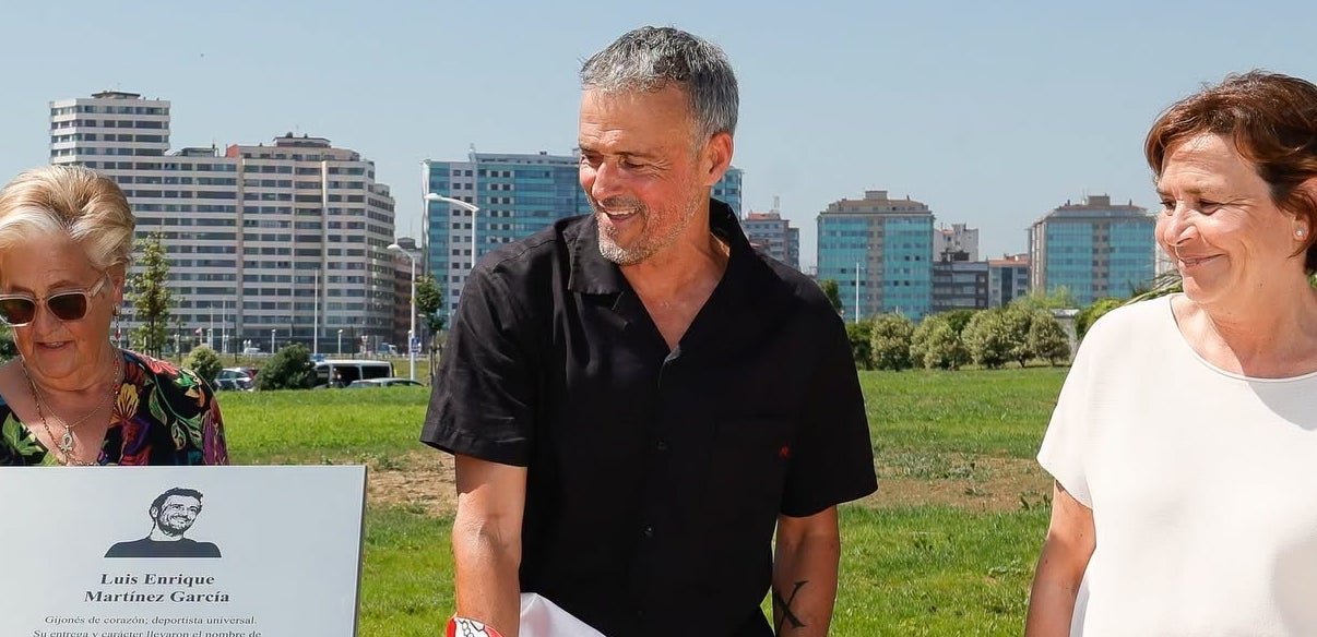 Luis Enrique emociona parlant de la dona - Aj. de Gijón, Europa Press