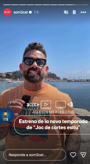 Marc Ribas promociona l'estrena de 'Joc de cartes estiu' - TV3