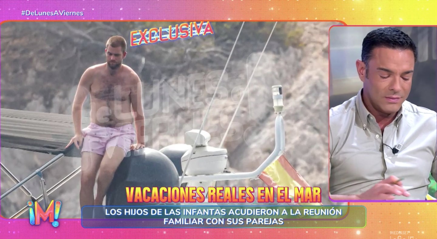 Miguel Urdangarin ha estat acompanyat de la seva parella - Telecinco