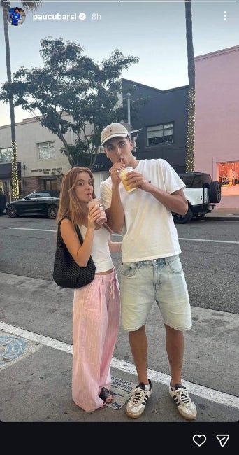 Pau Cubarsí no acostuma a publicar fotos amb la parella, però a vegades fa excepcions - Instagram