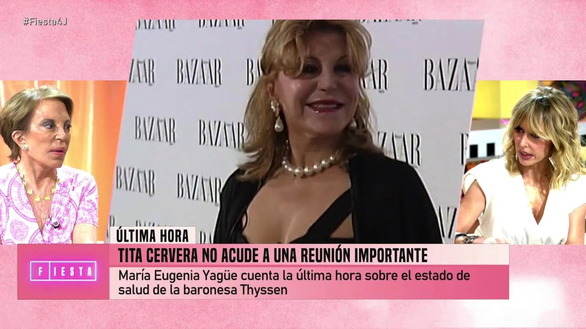 Preocupació per l'estat de salut de Carmen Cervera - Telecinco