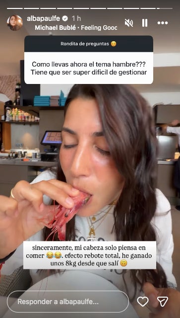 Quants quilos s'ha engreixat Alba Paul després de Supervivientes_ - Instagram