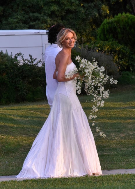 Susanna Griso se ha vestido de princesa para la boda con Luis Enríquez - Europa Press